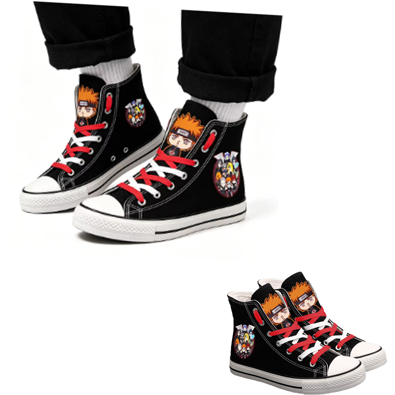 Anime Cosplay Idea - Chaussures en toile à tige haute