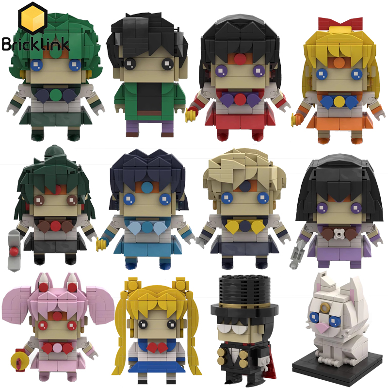 Anime Cosplay Idea - Bricklink Friends joli soldat lune gardien