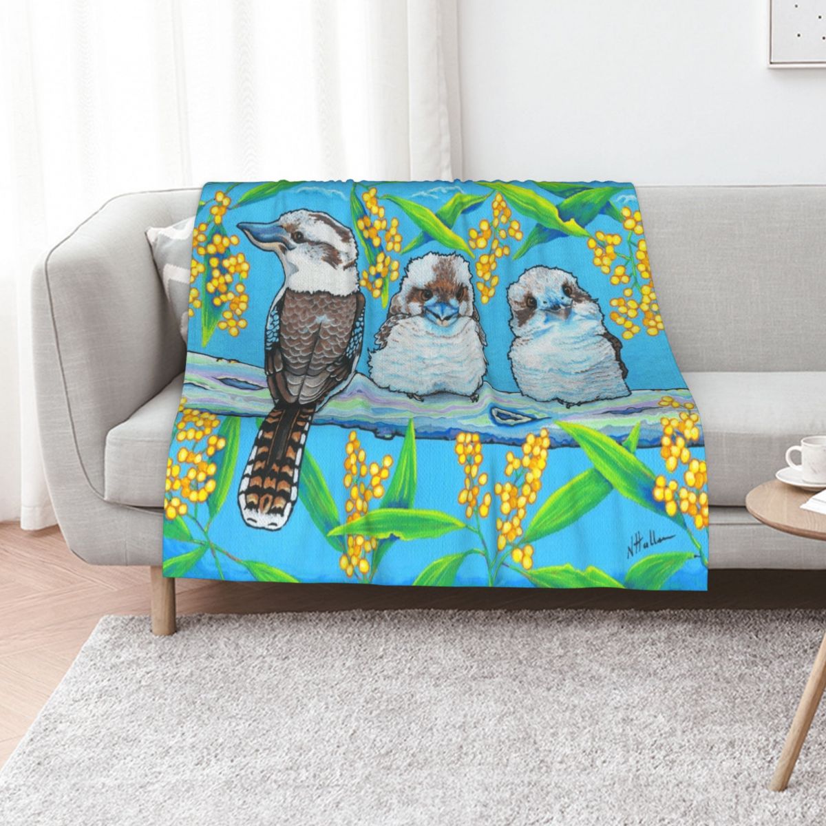Anime Cosplay Idea - Couverture Kindred Kookaburras, couvertures et plaids,
