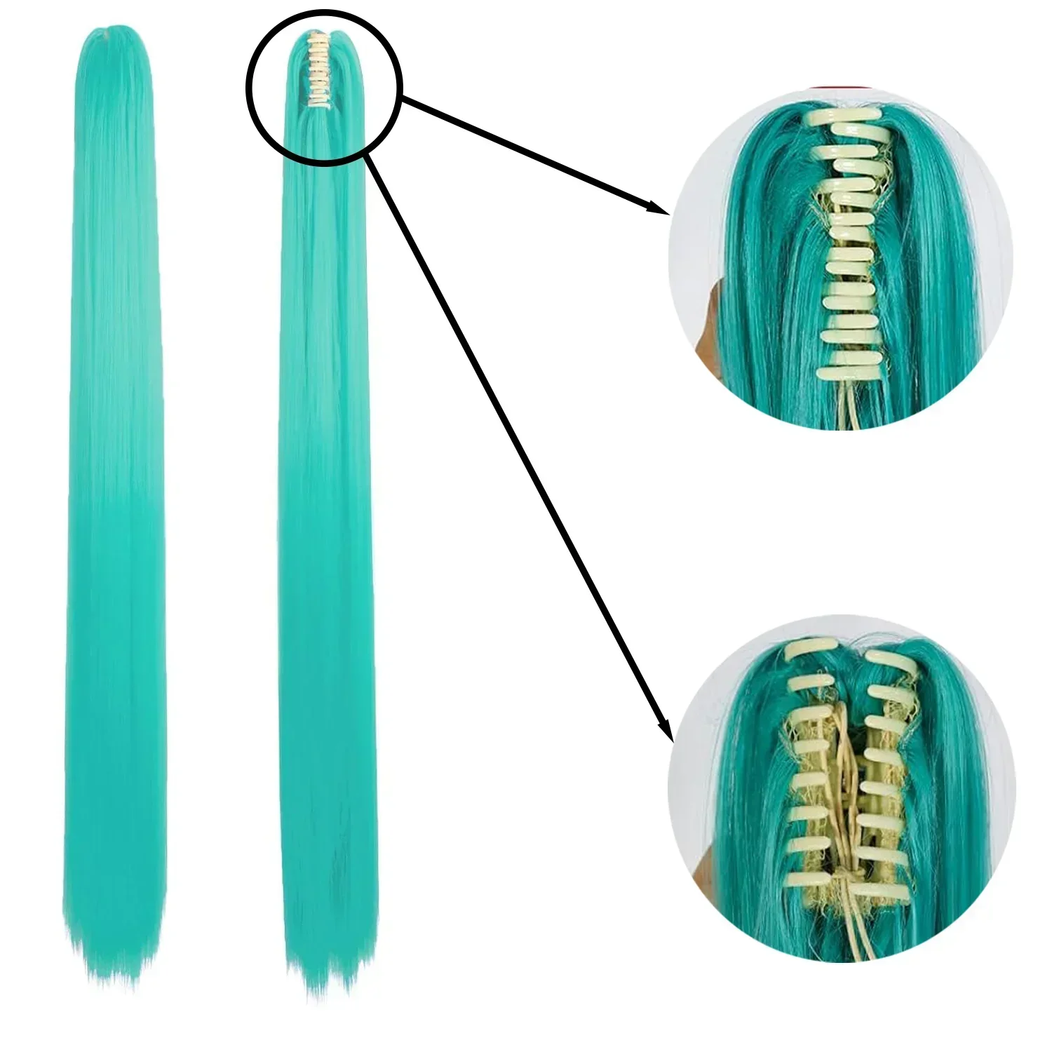 Perruque de cosplay Miku 2026, - Anime Cosplay Blue Hair avis et prix