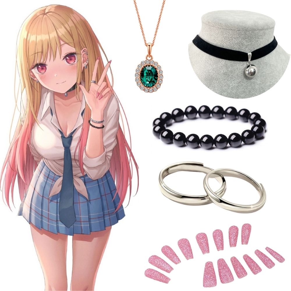 Kitagawa Marin – boucles d'ore - Kitagawa Anime Cosplay avis et prix